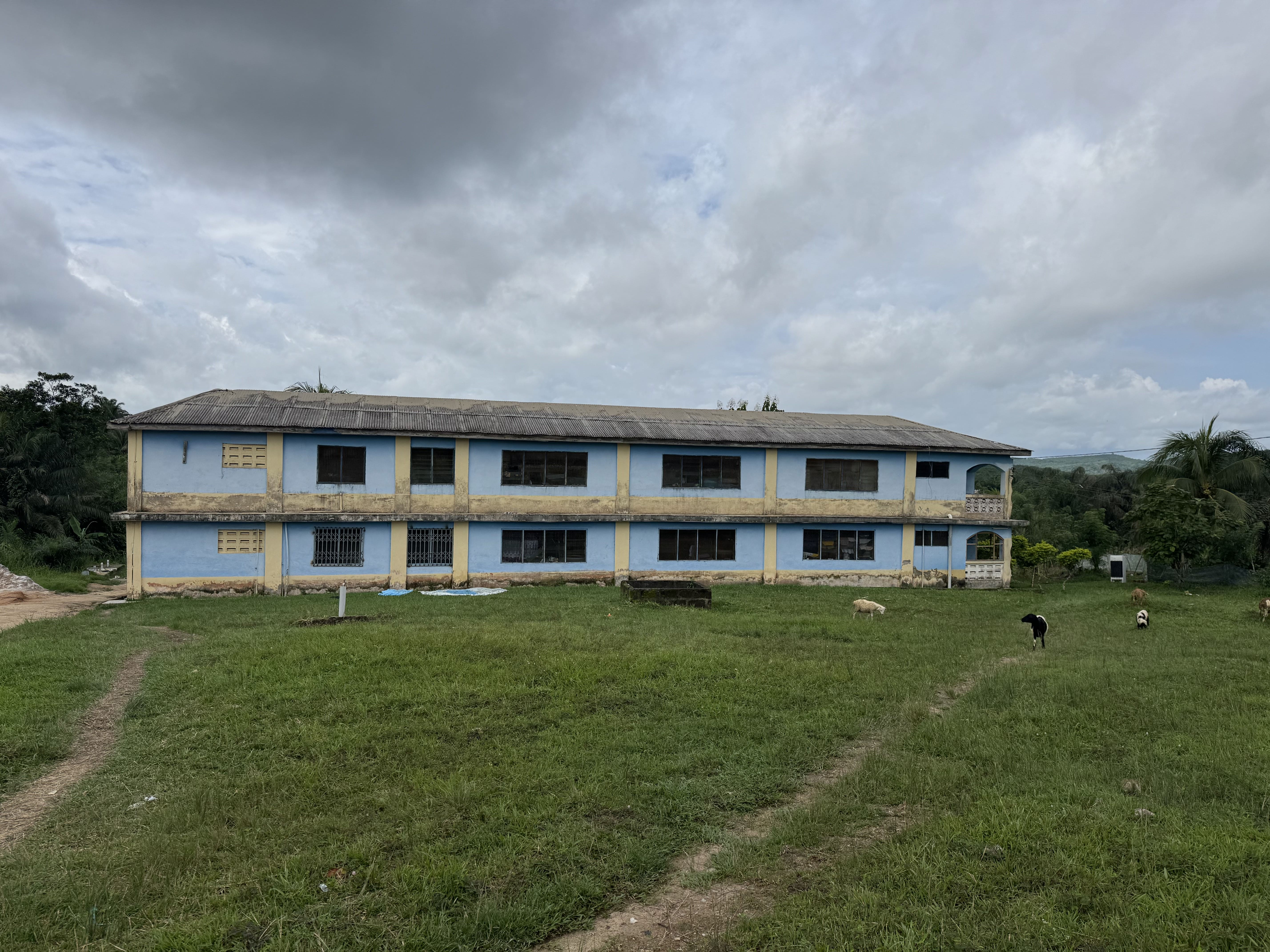 A school building at Abura Technical Institute